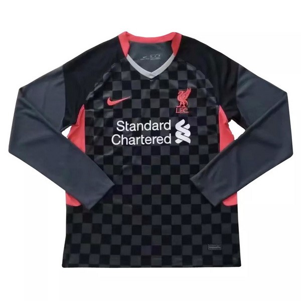 Tailandia Camiseta Liverpool Tercera equipo ML 2020-21 Negro